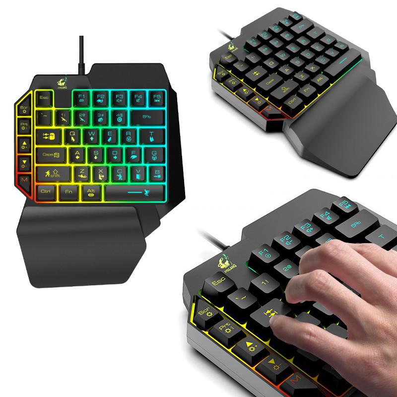 Rgb Gaming Keyboard Set With Macro Recording Features For Ultimate Gaming Performance
