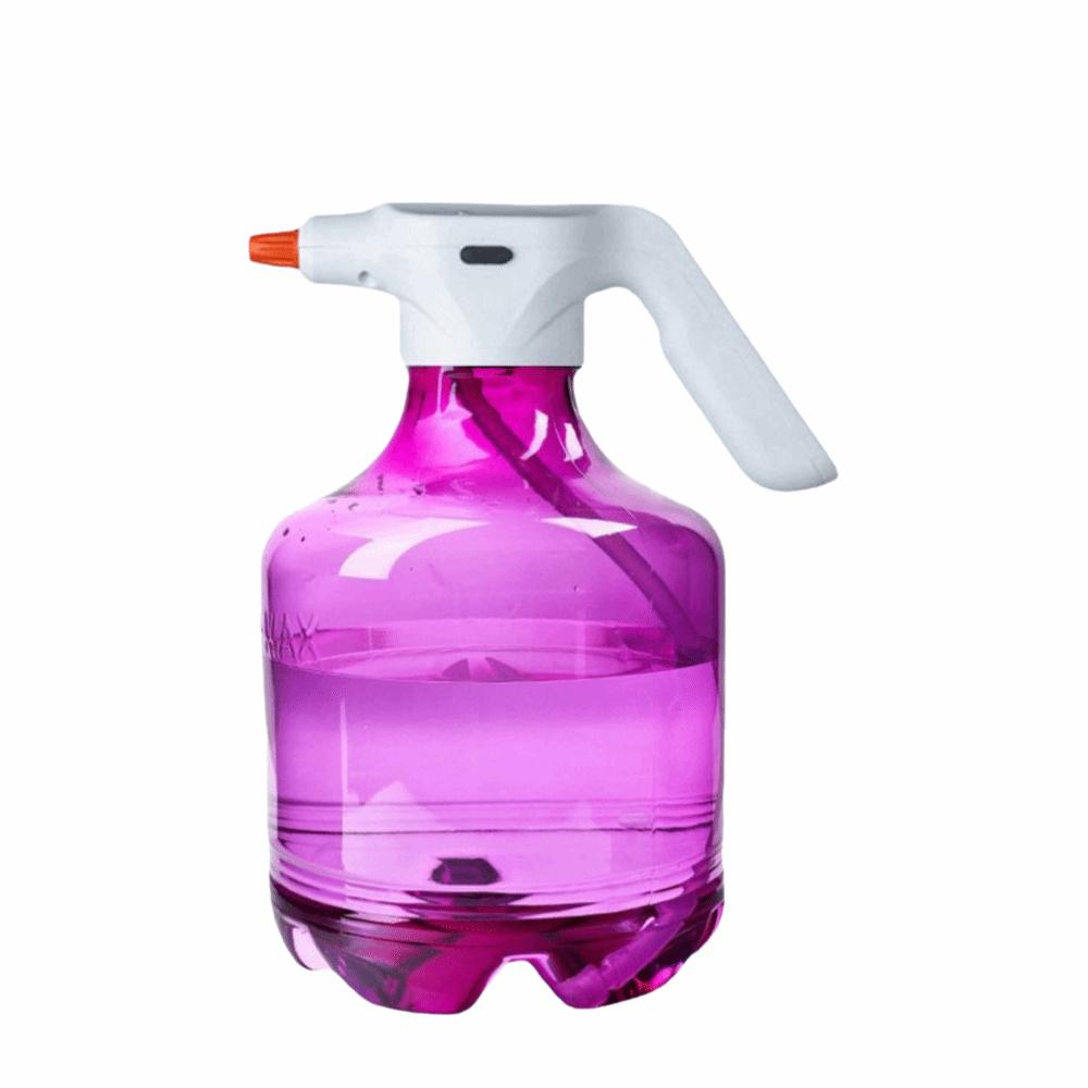 Rechargeable Electric Spray Bottle 3L Plant Mister Automatic Garden Sprayer  Watering Plants Purple no pole