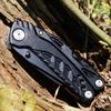 Stainless Steel Folding Knife Folding Knife Outdoor Mountaineering Camping Portable Tool Multi Functional Folding Pliers