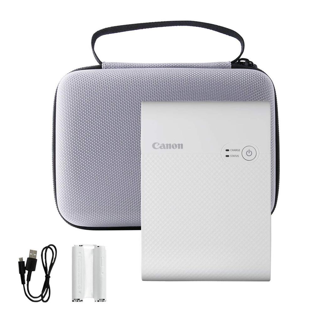 Canon SELPHY QX20/SELPHY SQUARE QX10 Printer Dedicated Protective Storage Case - WERJIA (Gray)