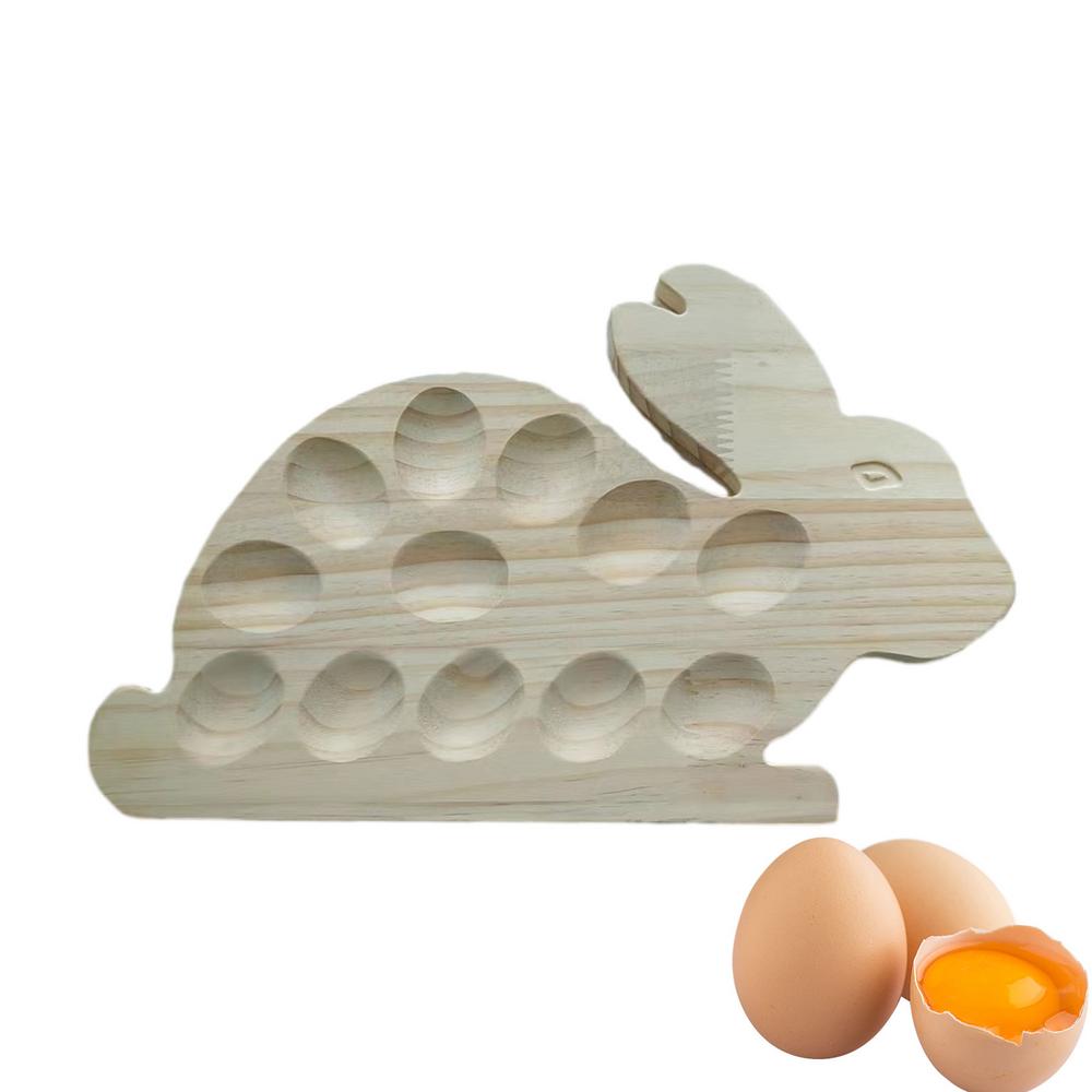 

Bunny Serving Tray Bunny Shaped Kitchen Platters Easter Wooden Serving Charcuterie Boards Spring Decorative Snack Cheese Dish