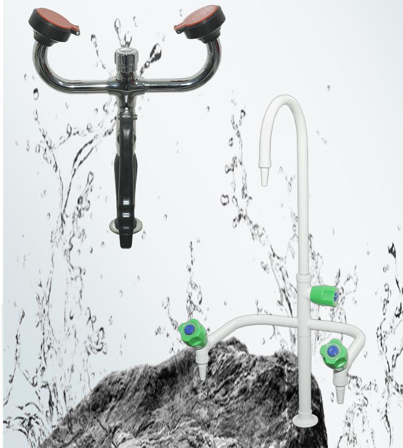 Tragbarer Dual-Use Augenspülhahn für Labor: Desktop & Handheld