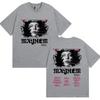 Lady Gaga The Mayhem Ball Album Tour 2025 Print T-Shirt Unisex Women Hip Hop Retro Style Cotton Oversized T Shirts Fans Streetwear