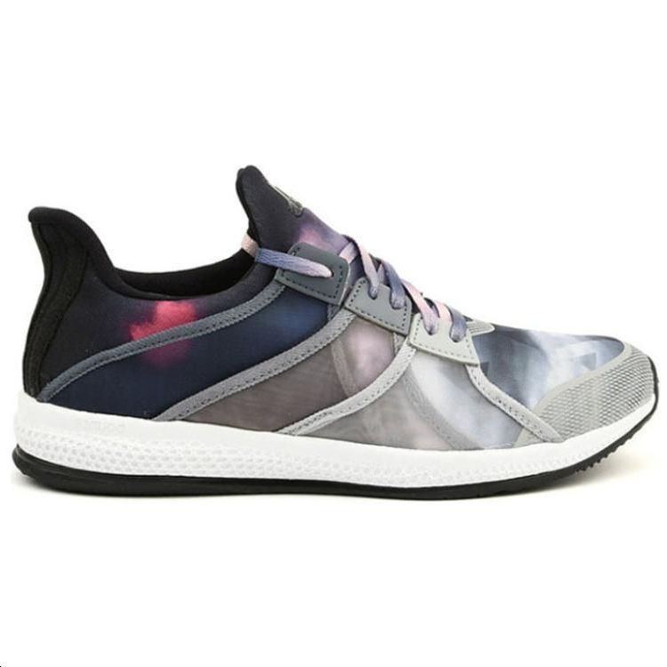 Adidas Gymbreaker Comfortable Versatile Shock Absorbing Durable Low Top Training Shoes Women Sneakers Gray Blue AQ5368