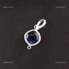 Cushion London Blue Topaz Stone 925 Silver Mothers Gift Anniversary New Pendant PP-11-5