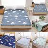 Toppers Cot Mattress Breathable Cotton Durable Resistant Fabric Students