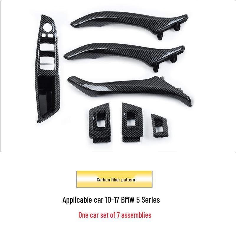 Kohlefaser Interieur Armlehnen Griff für BMW 5er F10/F18 - Rechtslenker
