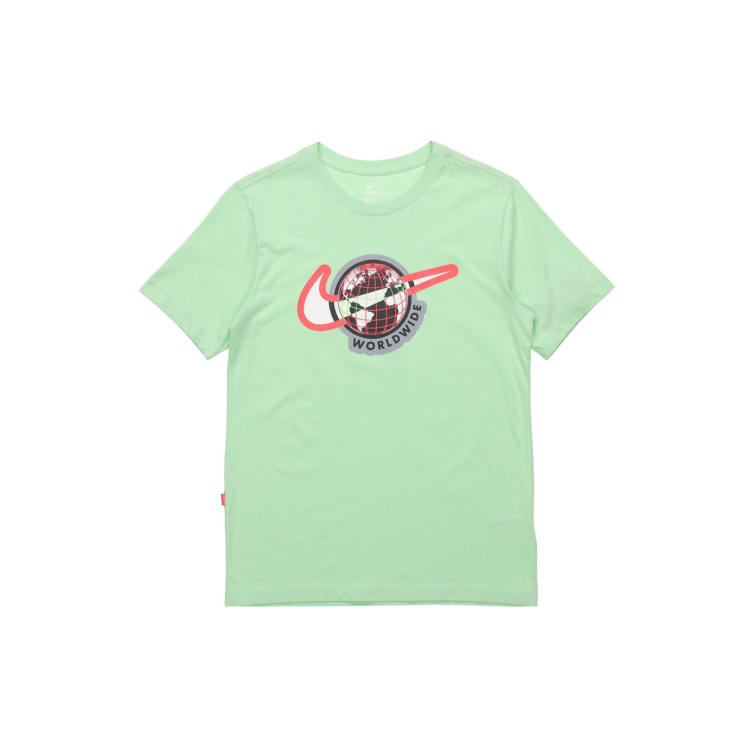 Nike AS Men s Nike Sportswear SS TEESWOOSHWORLDWIDE CUCUMBER CALM CW0387-318 L