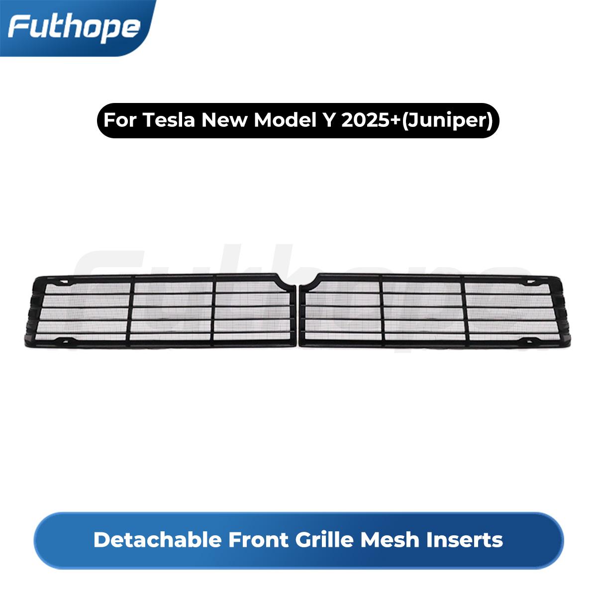 

Futhope 2p Split Insect-proof Net For Tesla New Model Y Juniper Model YL Air Conditioning Modified Air Intake Cover