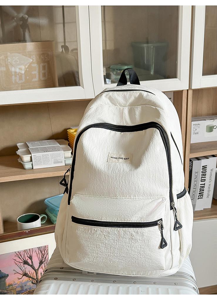 Schoolbag Japanese ins new high-value, fresh and sweet candy-colored backpack, lightweight and large-capacity backpack for junior and senior high