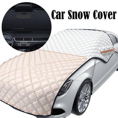 Parasole Neve Auto Parasole Blocco Solare Ingranaggio Anteriore Neve Gelo Nel Parabrezza Ispessito Allungato Anteriore E Inverno Protezi X4Q0