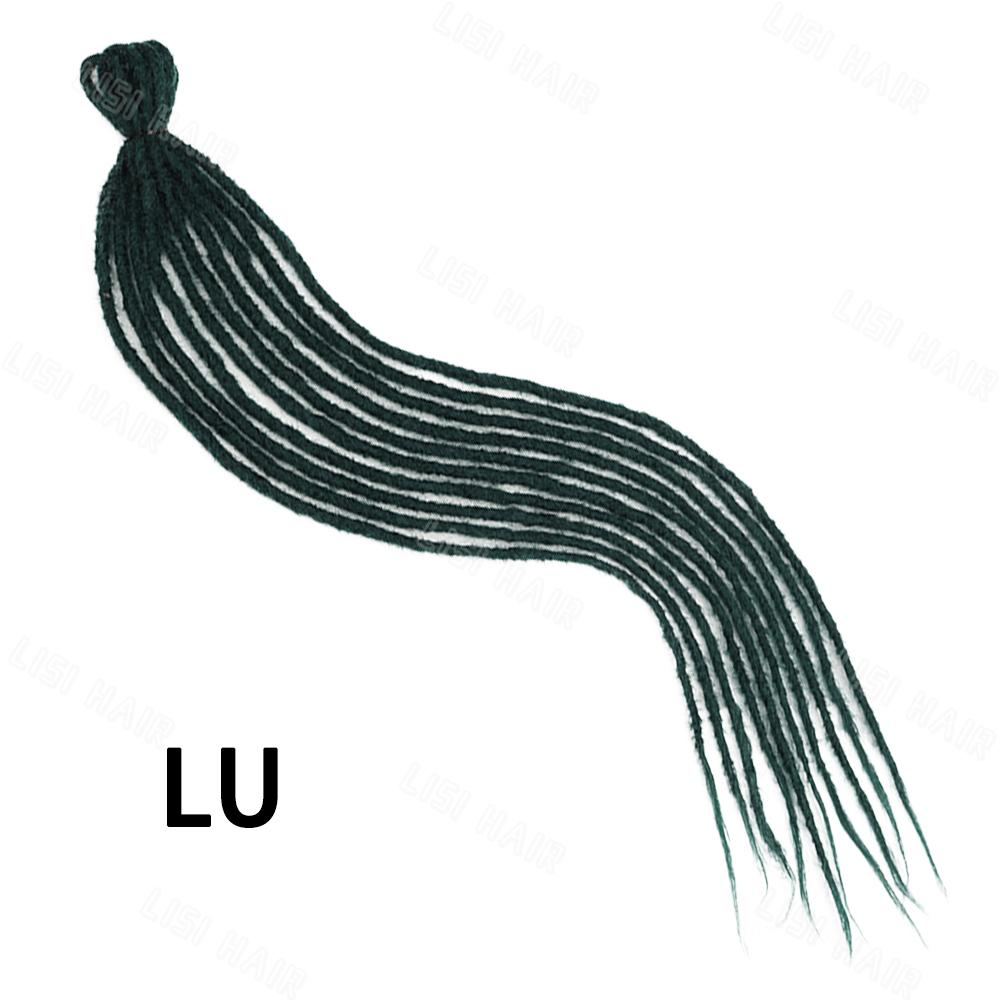 Extensii Sintetice Lungi Drepte Dreadlock Moi False Pentru Femei Cosplay Petrecere