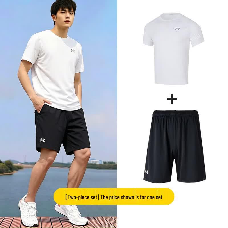 

Under Armour Men s Short Sleeve T-shirt & Shorts Set L