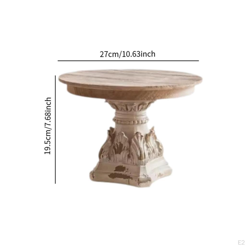 Wood Serving Tray Tea and Coffee Table Counter Plate Platter