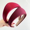 Neues einfaches Samt-Haarband für Damen, rutschfest, Haarspange für Erwachsene, breiter Rand, Stirnband, Haaraccessoire mit breitem Rand für Mädchen