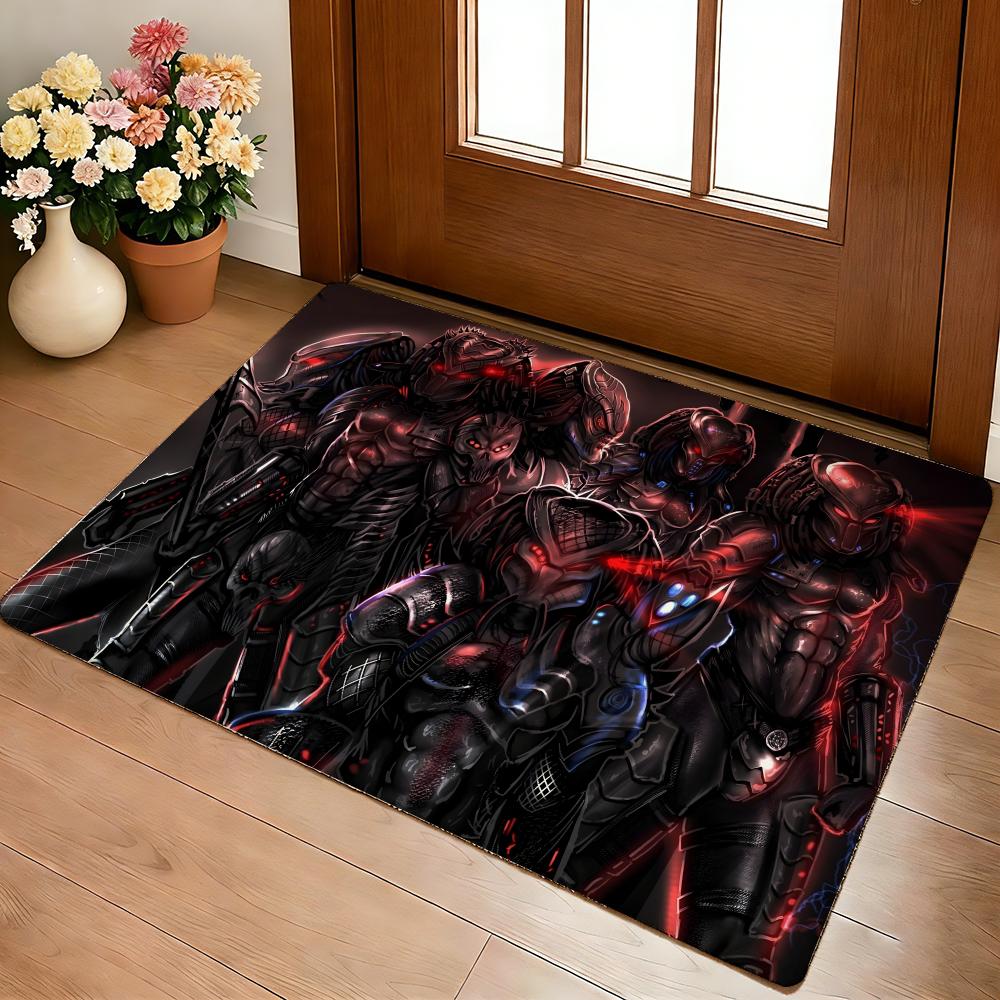 The Predator Classic Movie Floor Mat Cozy Flannel Soft Thick Non-Slip Mat For Living Room Bedroom Kitchen Decor Rugs
