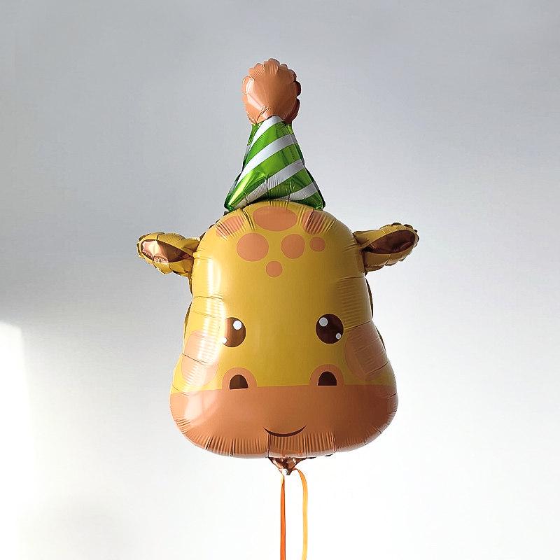 Cute Cartoon Animal Foil Balloons for Baby's First Birthday or Children's Festival Decorations