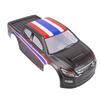1 10 Scale RC Car Body Shell Accessory Spare Parts Remote Control Truck Body Shell for 26cm Wheelbase Coloured Flag