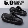 Beach hole shoes men's summer 2 new outer wear sports non-slip thick-soled bag head slippers