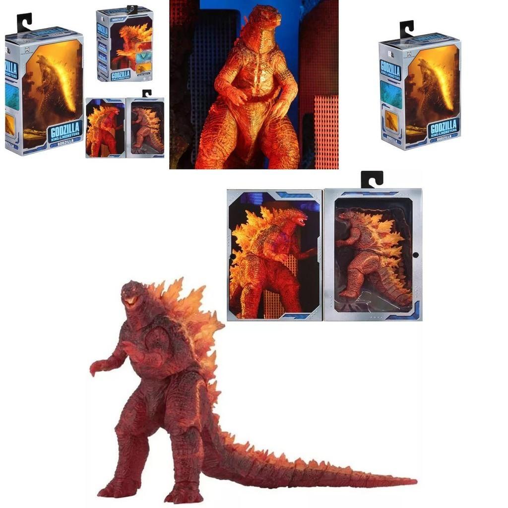 Exquisite Burning Godzilla Action Figures With Movable Joints For Display And Decoration