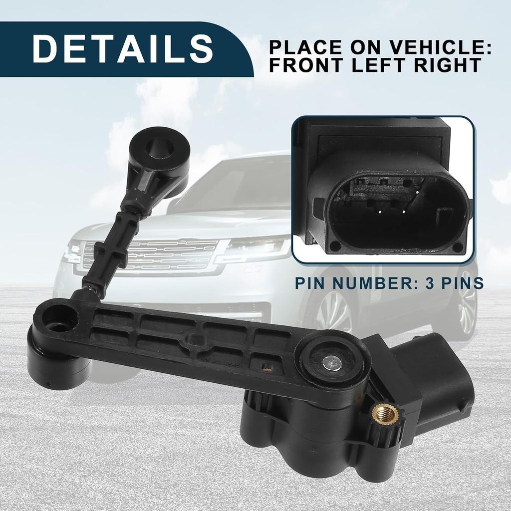 Air Suspension Ride Height Level Sensor for Land Rover Range Rover No.LR033256 | Front Left Right Height Level Sensor for Land Rover Discovery 1 Pc