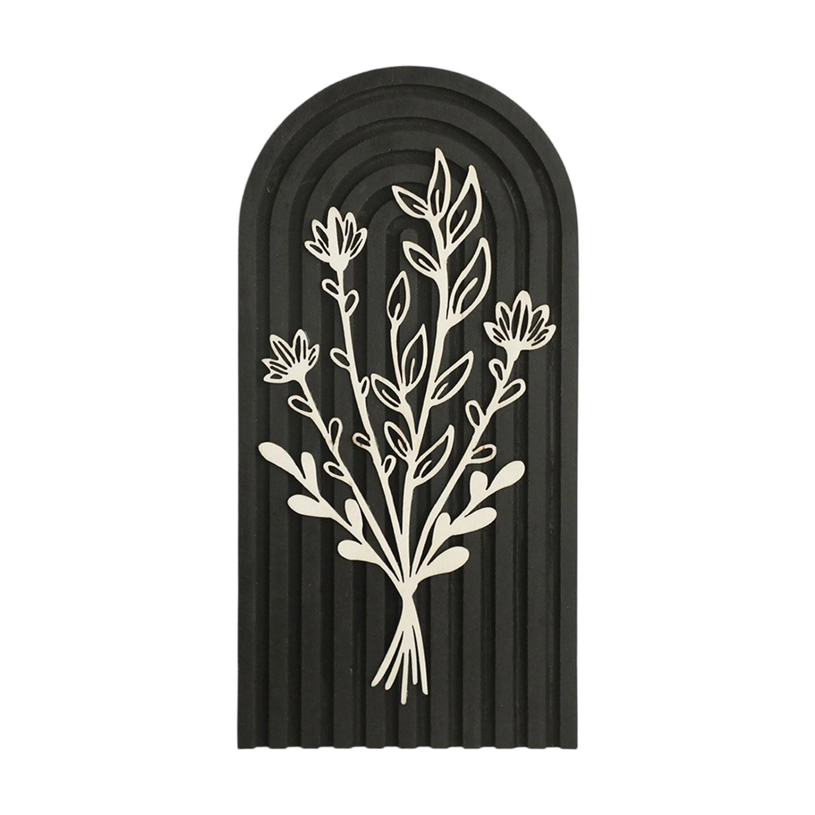 

Богемные поделки с деревянным принтом Милые украшения Домашнее украшение для спальни One Size