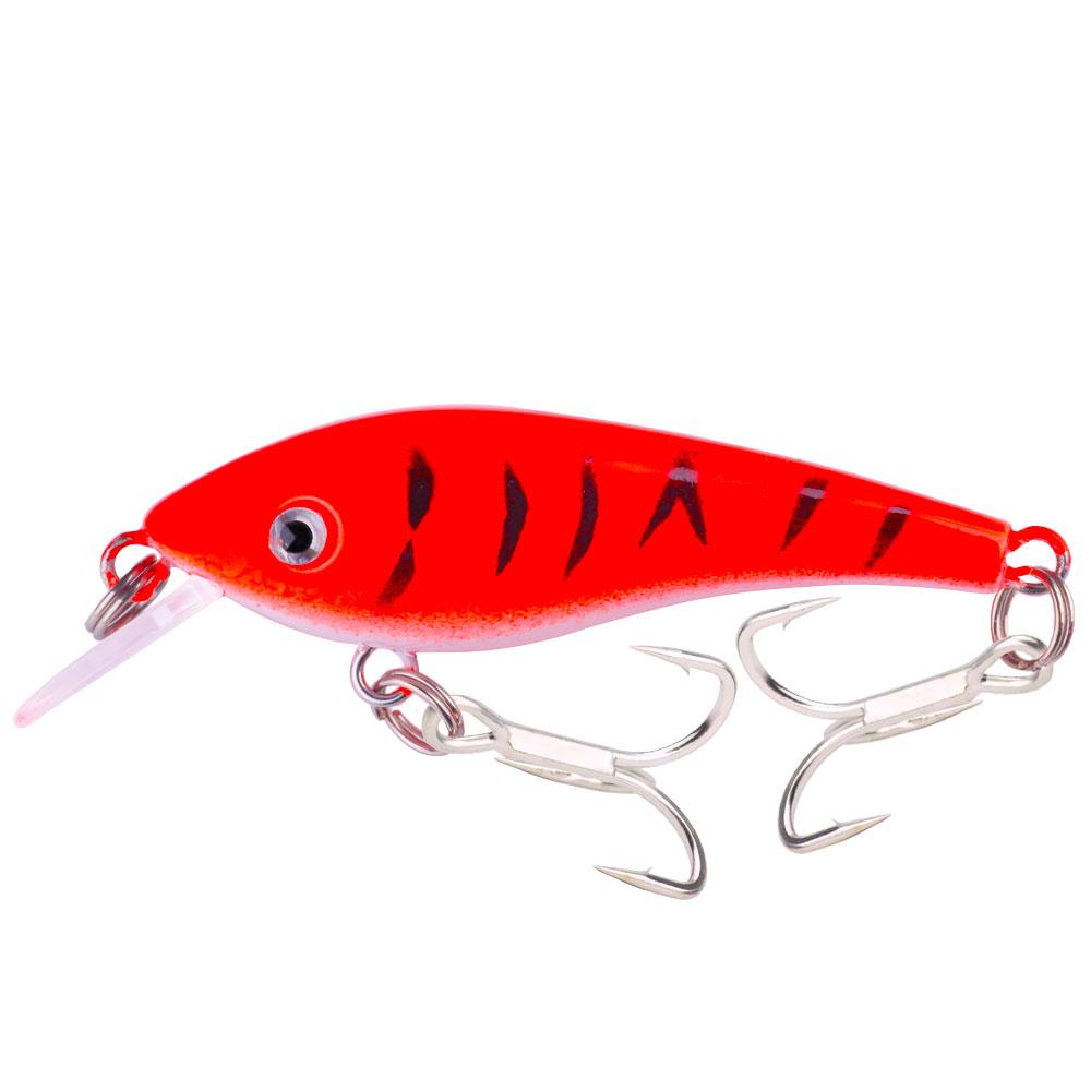 Swim Fish Fishing Lure 6.2cm 4.5g Artificial Hard Crank Bait Topwater Wobbler Japan Mini Fishing Crankbait Lure