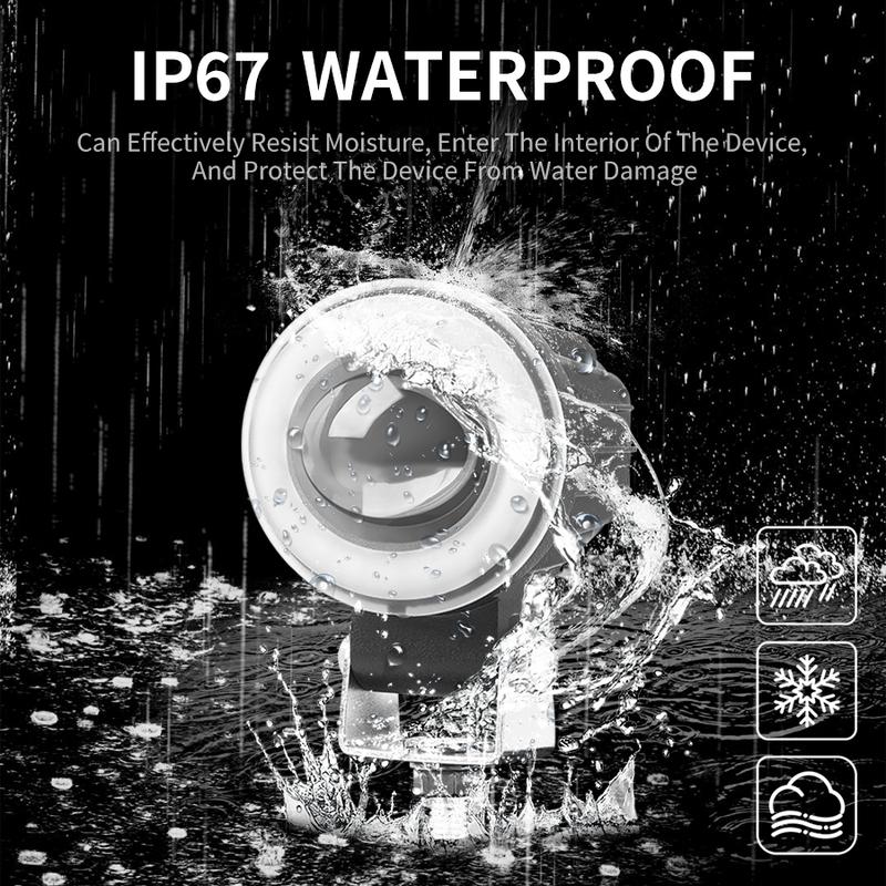 Motorcycle RGB with Horn Fog Work Lamp Headlight Driving Running Super Brighter 12V 80V for 4x4 High/Low Spot Accessories