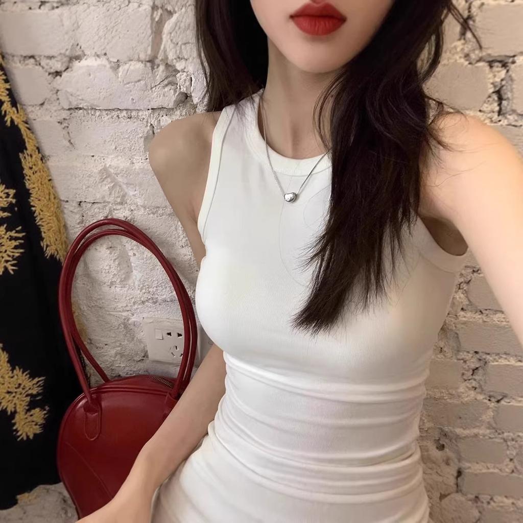 Pure desire sexy lace splicing hollow backless inner vest women's summer new sleeveless slim super good-looking top