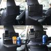 1 Pièce Table à Manger de Voiture Portable Pliante Plateau Porte-Gobelet de Nourriture Étagère de Rangement Intérieure de Voiture Porte-Gobelet de Siège Arrière Pièces Auto Multifonctionnelles