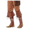 Mens Deluxe Pirate Costume Boot Covers