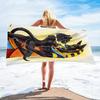 1pc Wolf Pattern Beach Towel,Suitable for Seaside Beaches,Swimming Pools,Bathrooms,Camping Trips Fitness,a Versatile Beach Towel