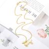Shape Animal Dachshund Pendant Necklace Alloy Chain Jewelry Unisex Gift Fashion