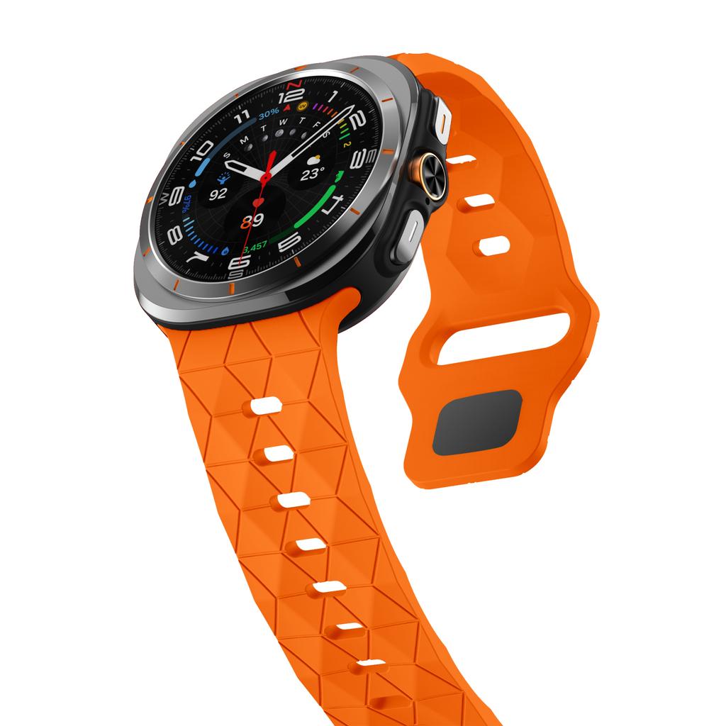 Silicone Strap Watchband For Samsung Galaxy Watch Ultra Band Bracelet For GalaxyWatch Ultra 47mm WristBand Accessories