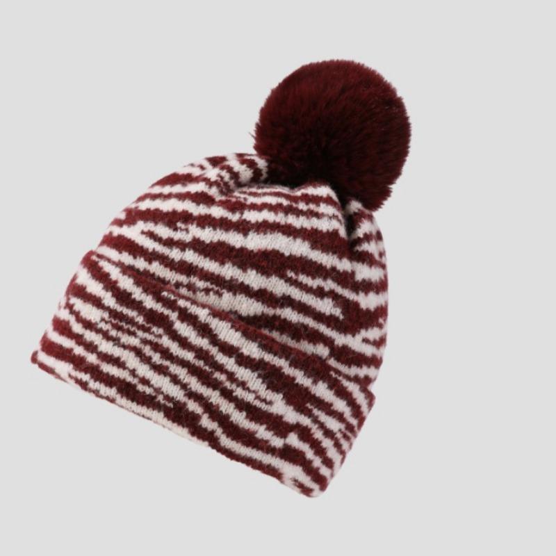 DIMANAF Women Winter Autumn Hat Thick Hat New 2025 Fashion Lady Knitted Thick Hat