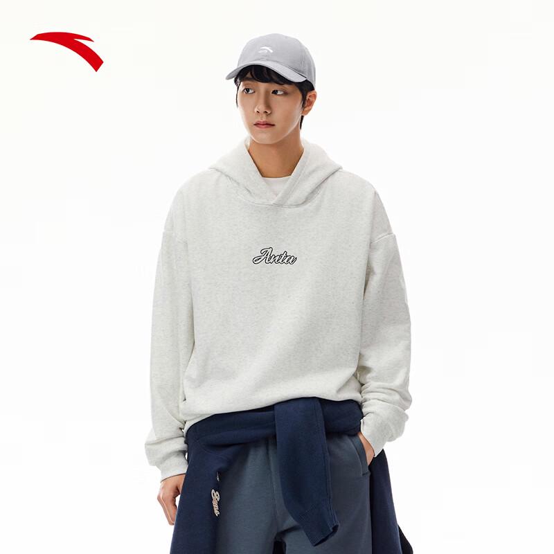 Anta Unisex Spring Casual Hooded Pullover Sweatshirt