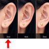 Matte Gold Stud Earrings for Women Round Bead Earrings Gold Plated Unisex Classic Style Versatile Gift Kosher Jewelry Accessories