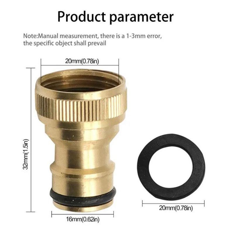 

Медные многофункциональные адаптеры для кранов, водопроводные фитинги для стиральных машин, автомойки, садовые адаптеры для водопроводных труб NO1 золотой