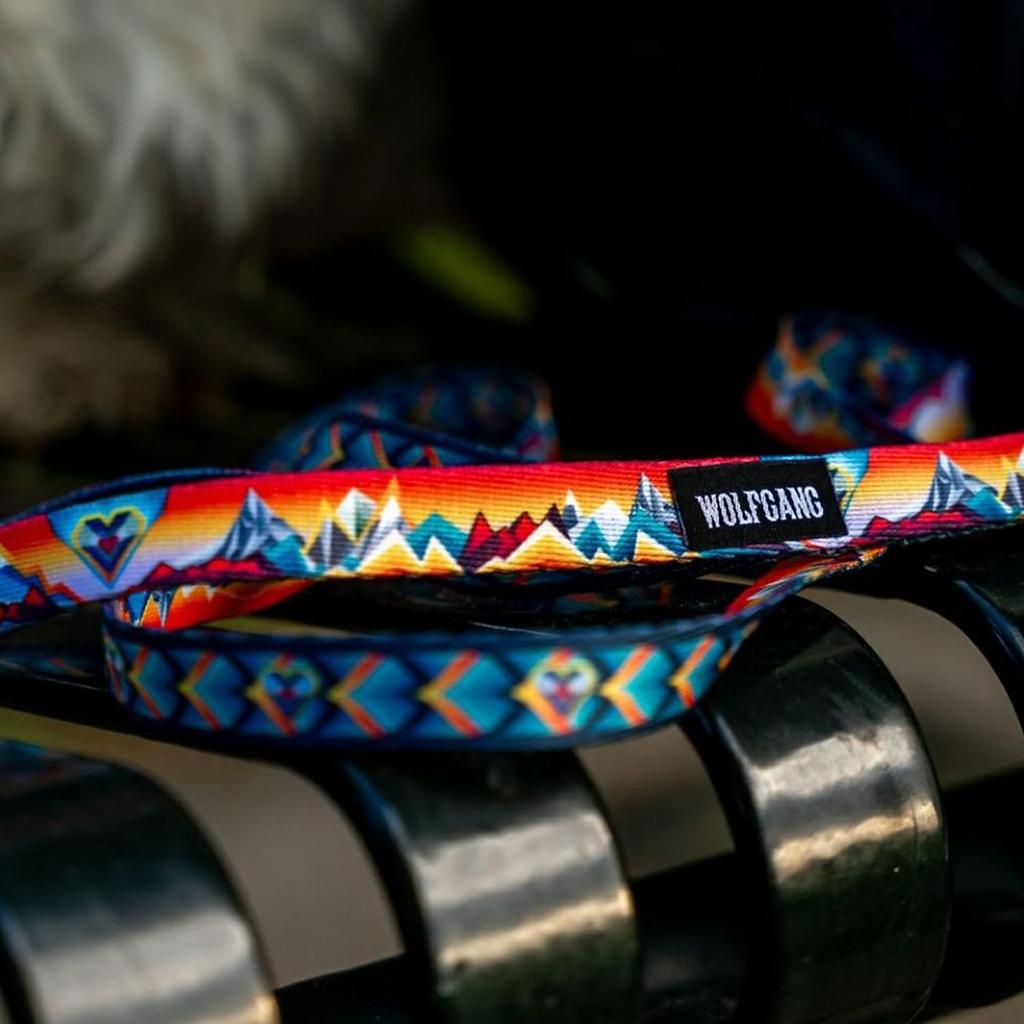 WOLFGANG WildWolf COLLAR wide x neck circumference (M size) 2.5cm 30-45cm [for medium-sized dogs]
