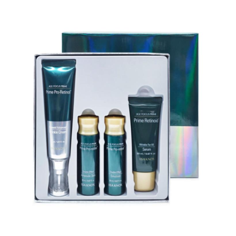 Isa Knox Age Focus Prime Pro Retinol cream 30ml set Korea Beauty