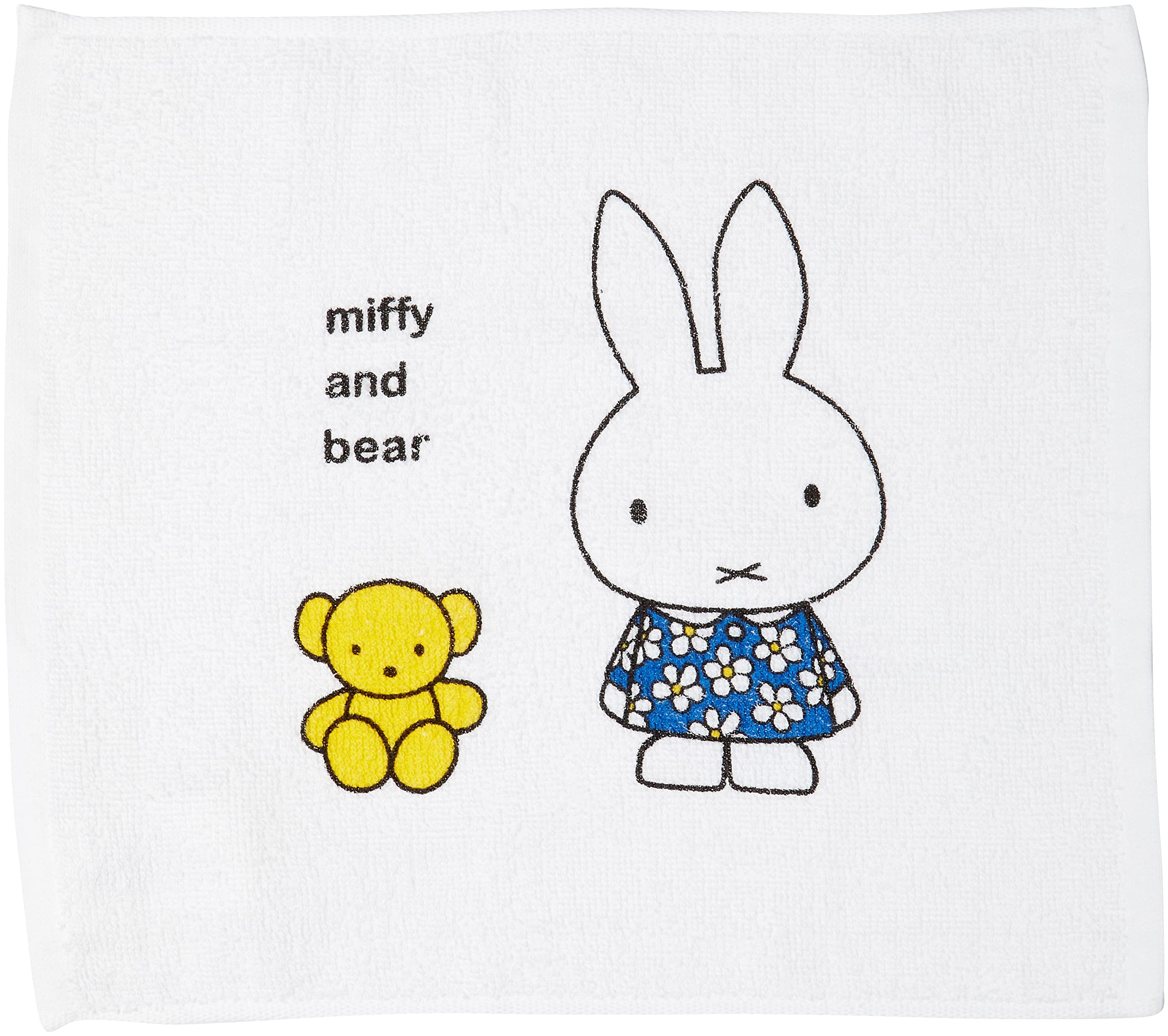 

Kutsuwa Miffy Hand Towel Set (Hand Towel and Case) Miffy Kids Lunch Series MF678, Body: W6 x D6 x H10cm, Towel: Approx. W29 x D33 x H0.6cm