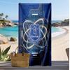 Asciugamano da Spiaggia con Stampa del Football Club Everton, Asciugamano Grande Morbido ad Asciugatura Rapida per Spiaggia Campeggio Nuoto