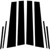 Postes de Pilar 8 Peças Compatíveis com Toyota Prius 2016 2017 2018 2019 2020 2021 2022 Postes de Pilar Preto Brilhante Decoração de Porta Cobertura de Coluna de Janela BC Acabamento