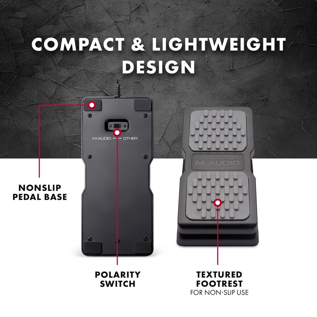 M-Audio Expression Pedal for Electronic Pianos and Keyboards EX-P