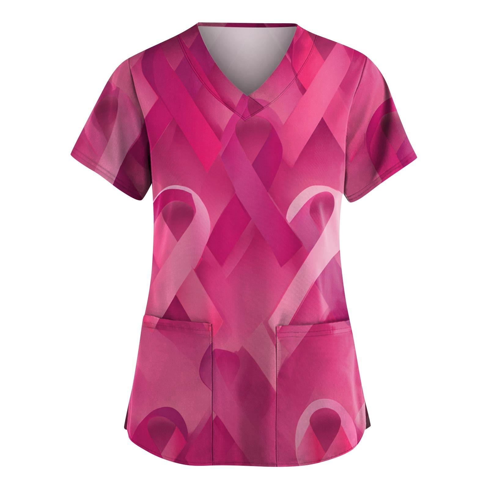 

Женские модные комбинезоны с V-образным вырезом и короткими рукавами, с карманами, с принтованным верхом, одежда XL арбуз красный