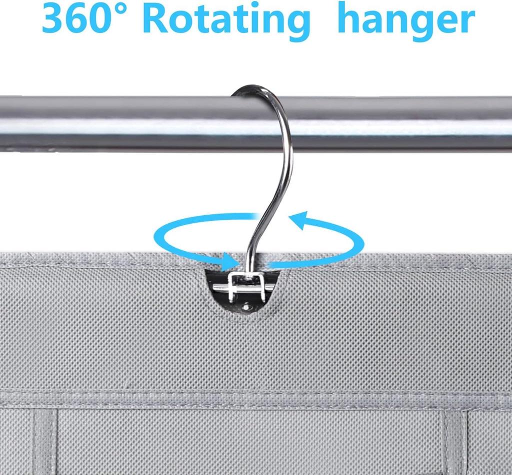 siawadeky Wall 5 30 Large Door Wall Mounted Storage Wall Mounted Storage Storage Small Item Underwear Everyday Closet Pocket, Tiers, Pockets,