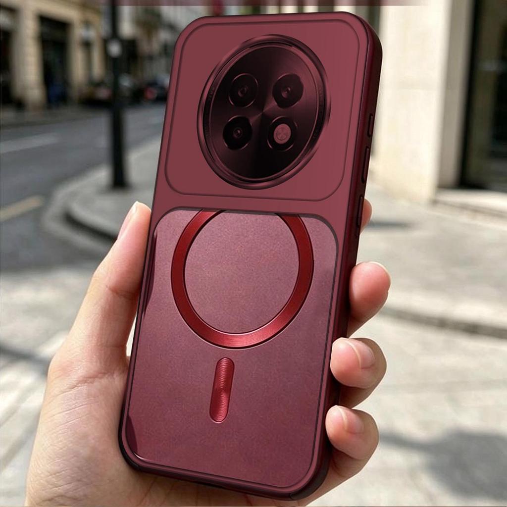 CD Texture Magnetic Ring Casing for realme 13 5G 13+ Pro Pro+ 12x 12 Narzo 70x Metallic Finish Shockproof Case Cover