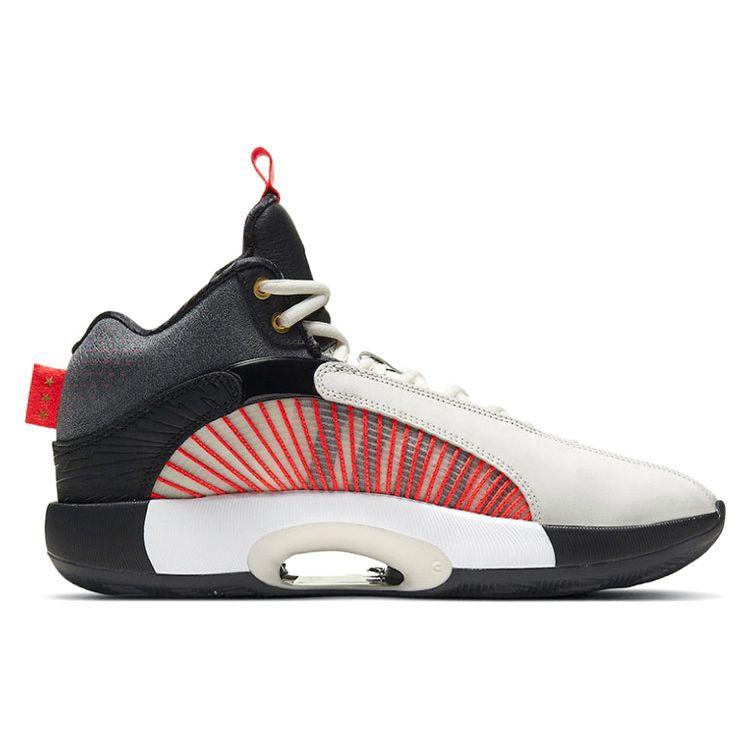 Titan X Air Jordan 35 PF 10th Anniversary Unisex Sneakers White Black Metallic-Gold DD4701-001
