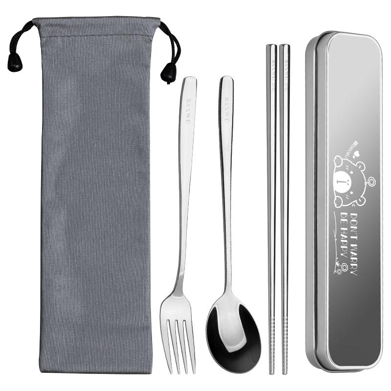 316L Stainless Steel Portable Cutlery Set
