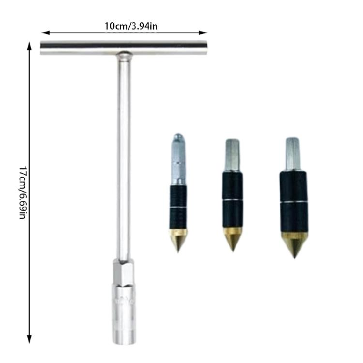 Water Pipe Stop Tool Plumbing Tool Wrenches Pin Needle Repair StainlessSteel